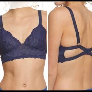 Free People Let Me Kiss You Bralette Size Large